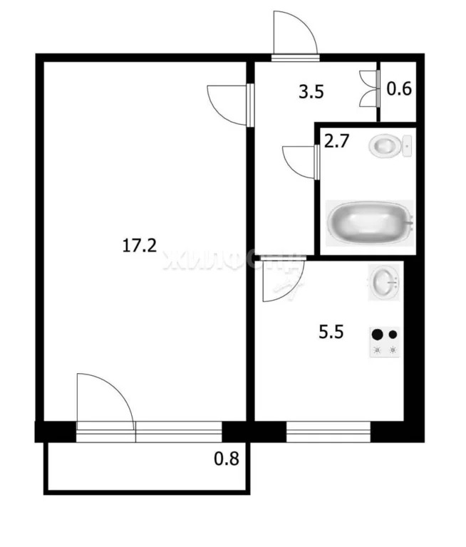 Продажа квартиры, Новосибирск, ул. Троллейная - Фото 8