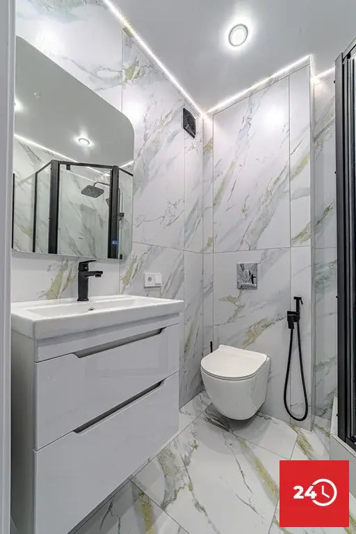 В продаже 1-комн. квартира площадью 35,2 кв.м. с евроремонтом и мебель - Фото 9