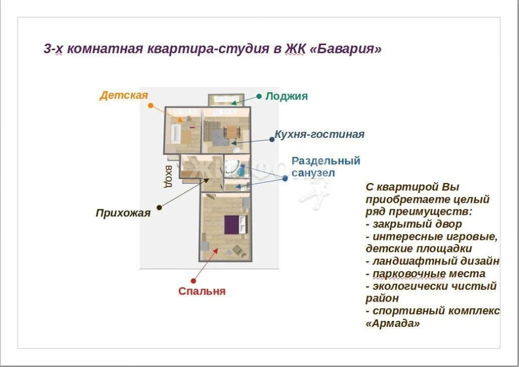 Продажа квартиры, Новолуговое, Новосибирский район, 3-й квартал - Фото 27