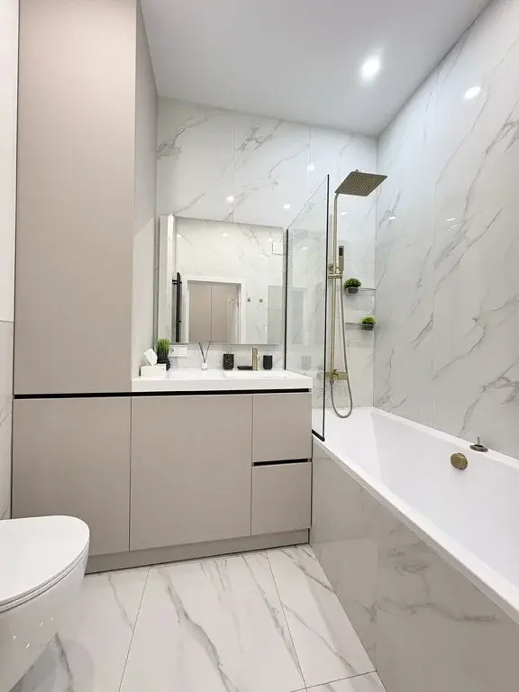 Евродвухкомнатный апартамент в ЖК Комплекс апартаментов Королева 13 - Фото 19