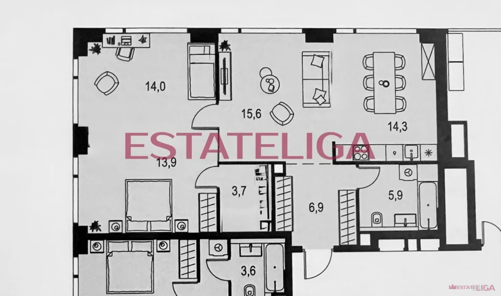 Аренда квартиры, ул. Озерная - Фото 2