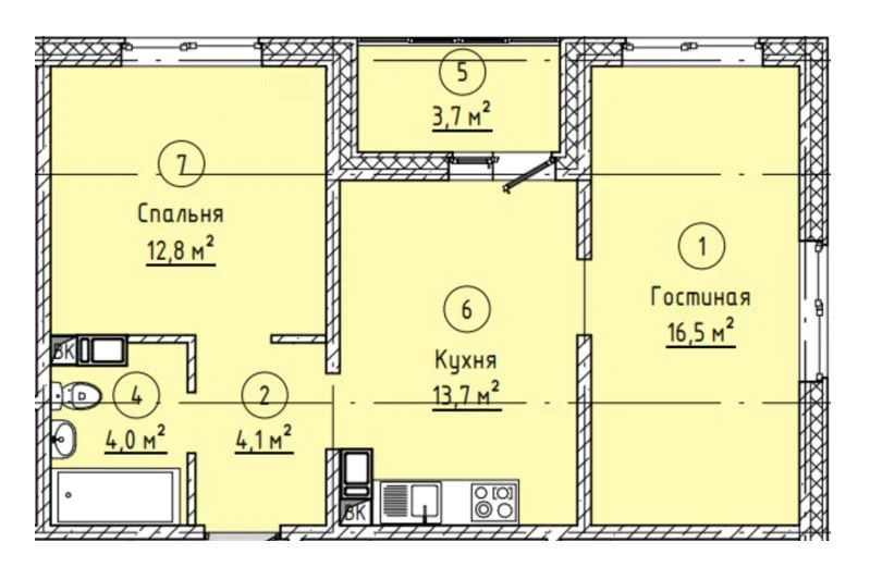Продажа квартиры в новостройке, Оренбург, улица Гаранькина - Фото 1