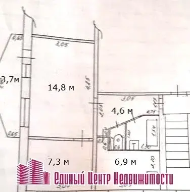 2к. квартира с. Подъячево, ул. Нагорная, д. 2 (Дмитровский р-он) - Фото 13