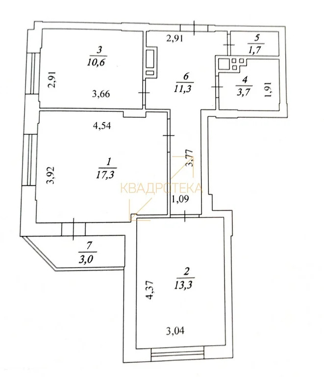 Продажа квартиры, Новосибирск, ул. Фрунзе - Фото 29