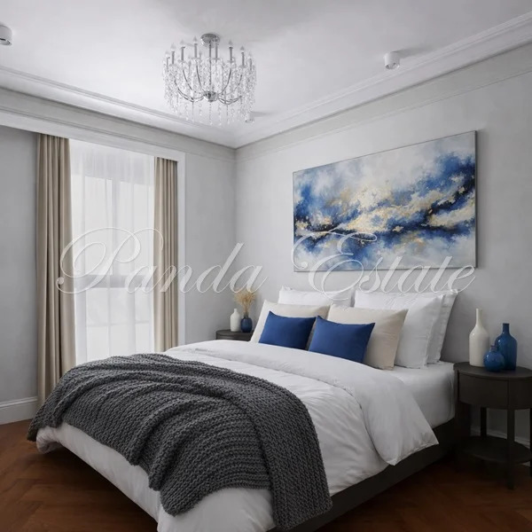 Кухня-гостиная, 2 спальни и кабинет. Виды на Сити (ном. объекта: 9737) - Фото 5