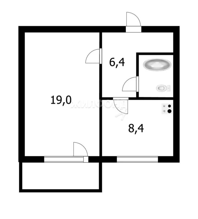 Продажа квартиры, Новосибирск, Гребенщикова - Фото 13