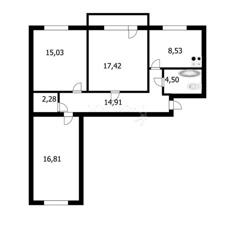 Продажа квартиры, Краснообск, Новосибирский район, 7-й микрорайон - Фото 29