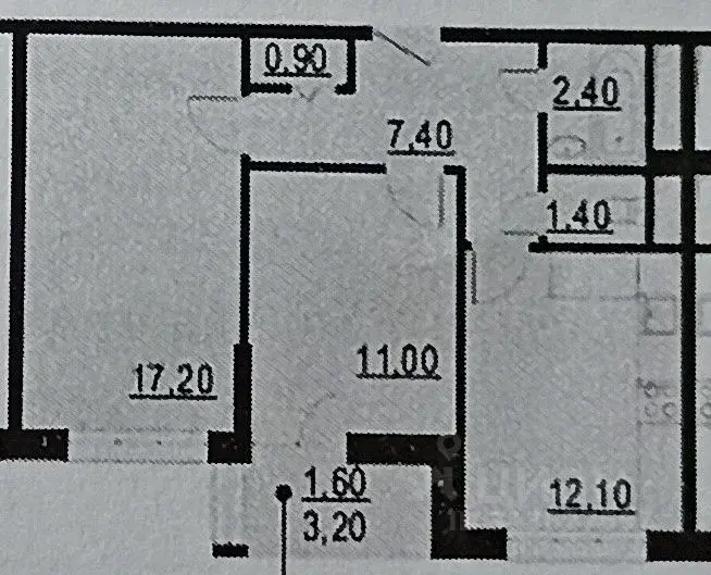Купить двухкомнатную квартиру 54.0м Чонгарский бул., 26Ак2, Москва, .. - Фото 16