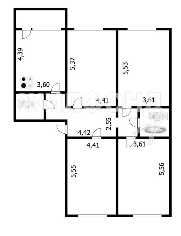 Продажа квартиры, Новосибирск, Виктора Уса - Фото 13