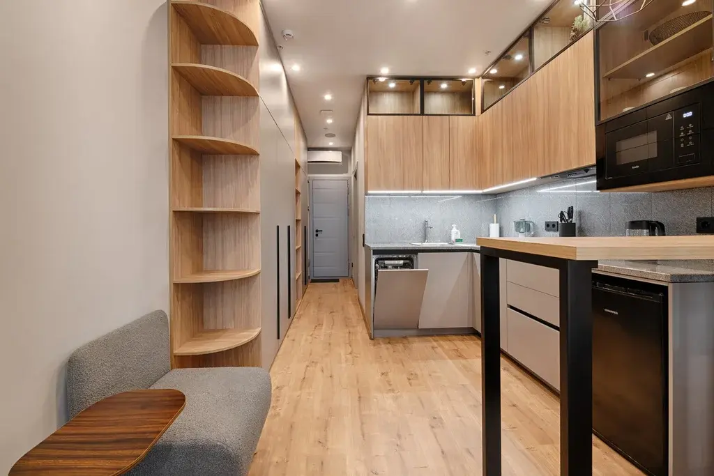 сдаётся в аренду квартира студия в жк бизнес класса академика королева - Фото 12