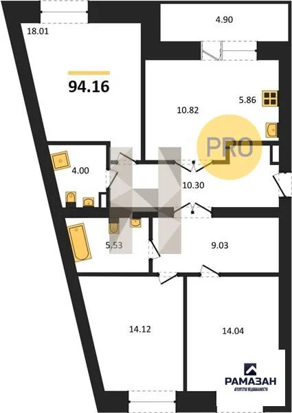 Продажа квартиры в новостройке, Нижнекамск, Нижнекамский район, ... - Фото 1