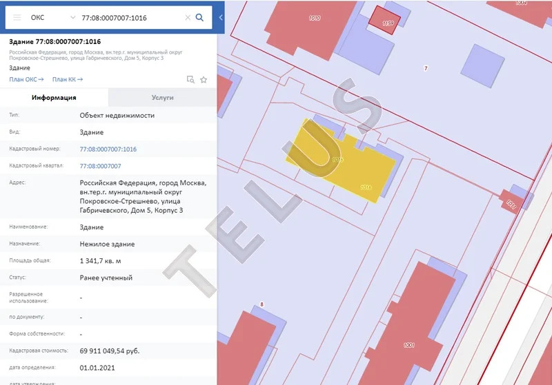 м. Щукинская, ул. Габричевского, 1341 м2, Здание (ном. объекта: 5383) - Фото 18