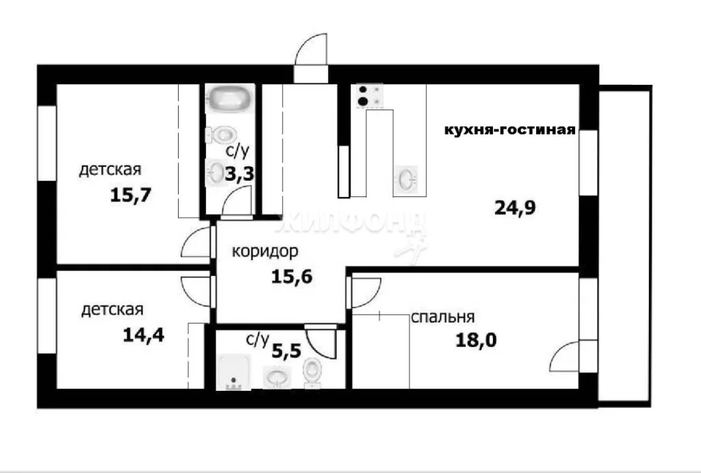 Продажа квартиры, Новосибирск, Кирова пл. - Фото 49