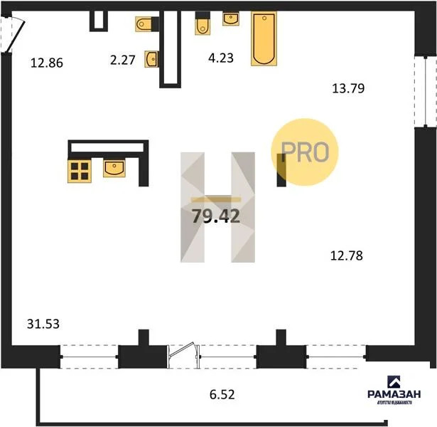 Продажа квартиры в новостройке, Казань, м. Козья слобода, ул. Большая - Фото 1