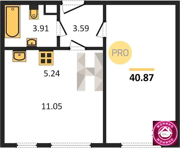 Продажа квартиры в новостройке, Пушкино, Воскресенский район, Новая ... - Фото 1