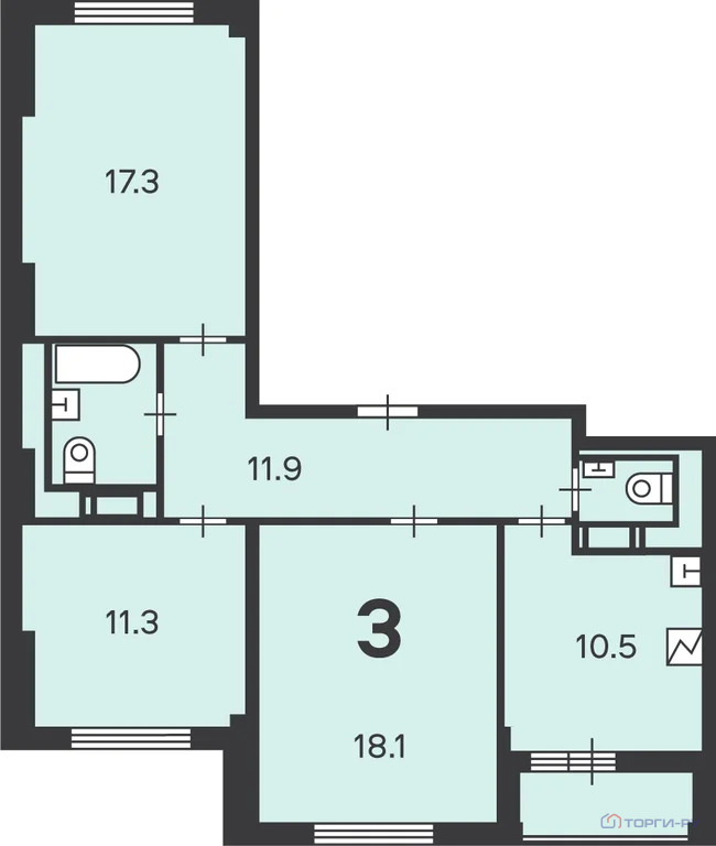 Продажа квартиры, Харьковский проезд - Фото 5