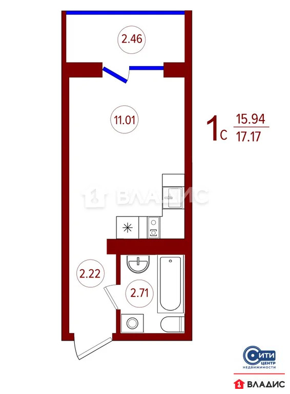 Продажа квартиры в новостройке, Воронеж - Фото 1