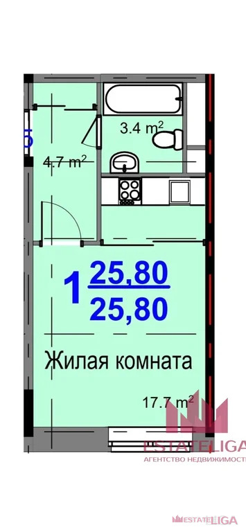 Продажа квартиры в новостройке, Звенигород - Фото 11