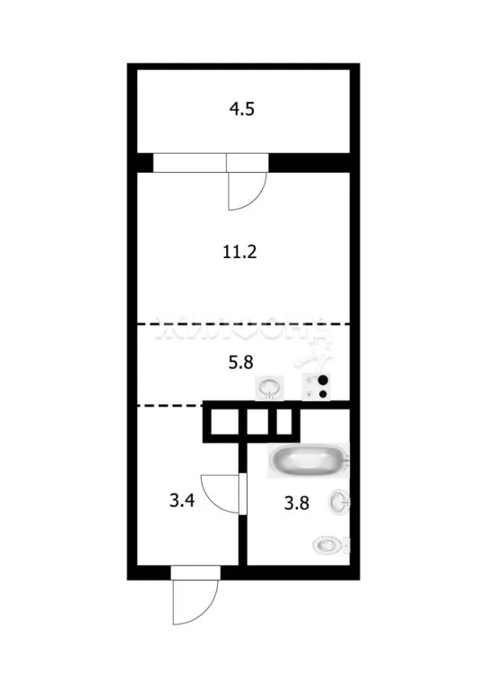 Продажа квартиры, Обь, ул. Октябрьская - Фото 14