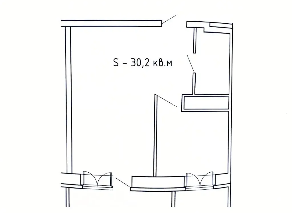 1-комнатная квартира в ЖК «Андреевская Ривьера» - Фото 4