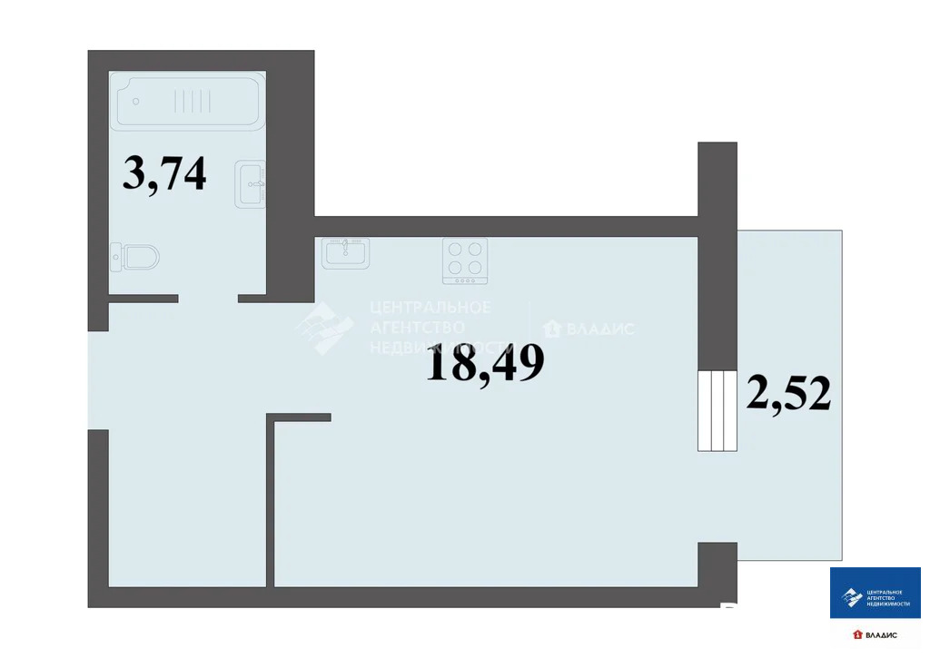 Продажа квартиры в новостройке, Дядьково, Рязанский район, 2-й ... - Фото 5