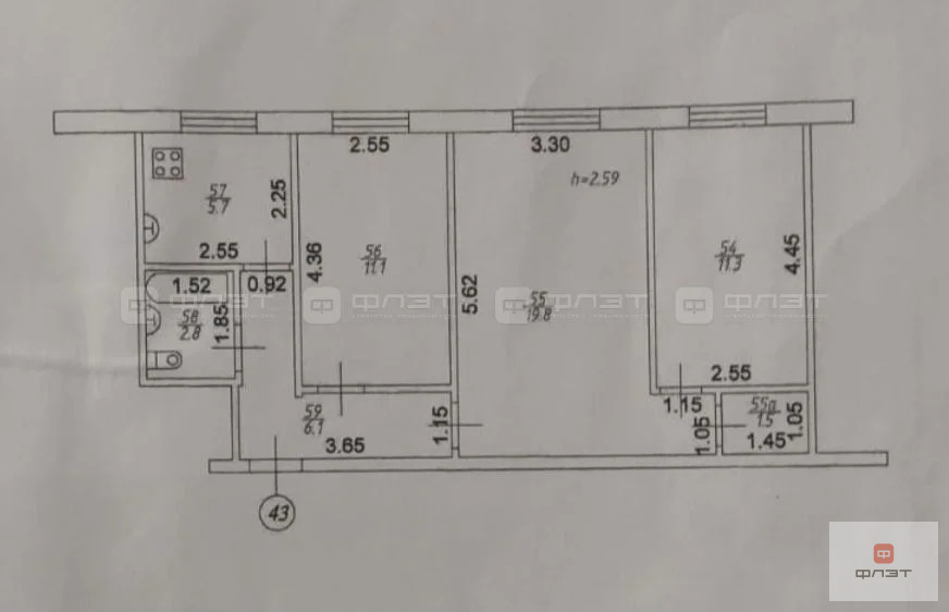 Продажа квартиры, Казань, ул. Владимира Кулагина - Фото 18