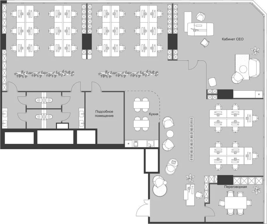 Продажа офиса 287.41 м2 - Фото 12