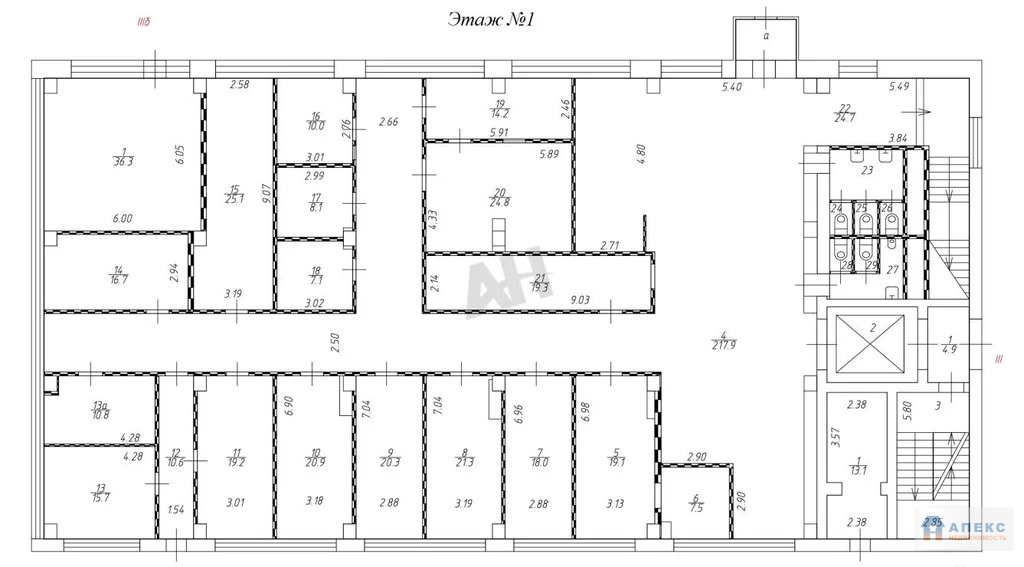 Продажа помещения (ПСН) пл. 2907 м2 под медцентр, офис, шоурум, ,  м. ... - Фото 4