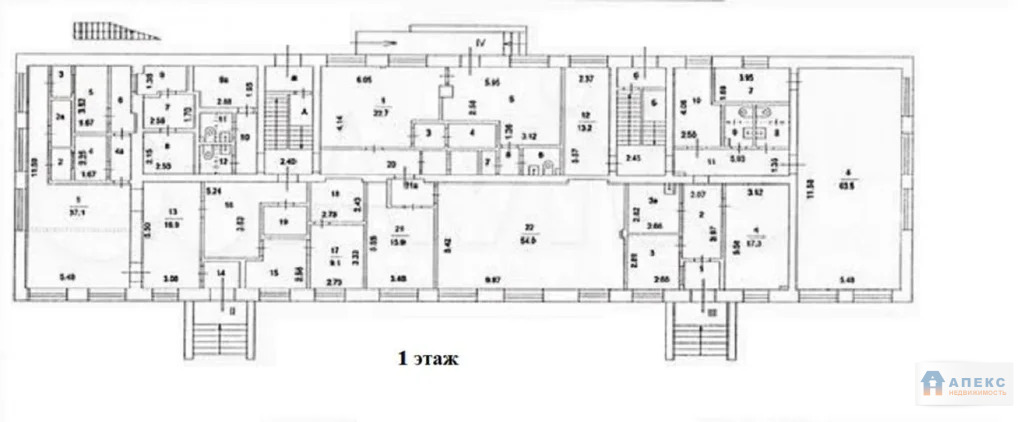 Аренда помещения 1250 м2 под офис, банк м. Перово в особняке в ... - Фото 9