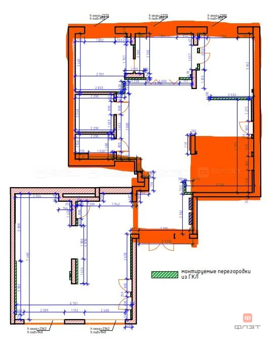 Аренда офиса, Казань, пр-кт. Альберта Камалеева д.32б - Фото 9