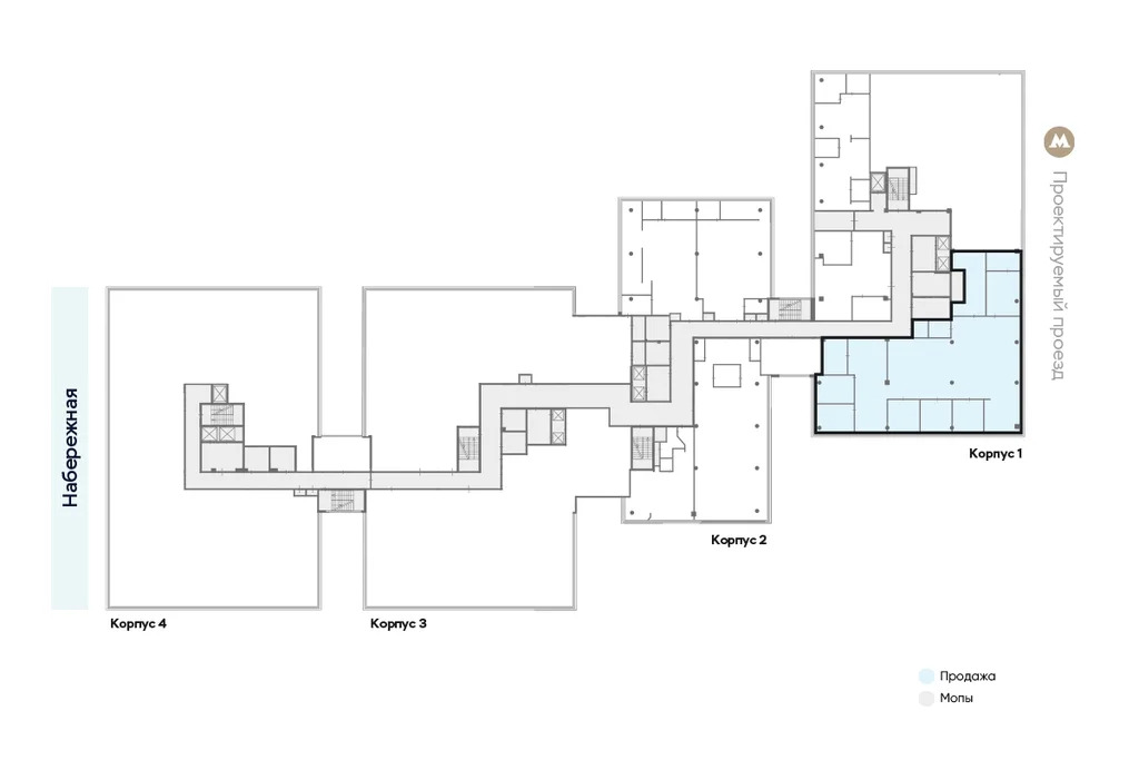 Продажа офиса 516.2 м2 в Бизнес-центре Port Plaza - Фото 3