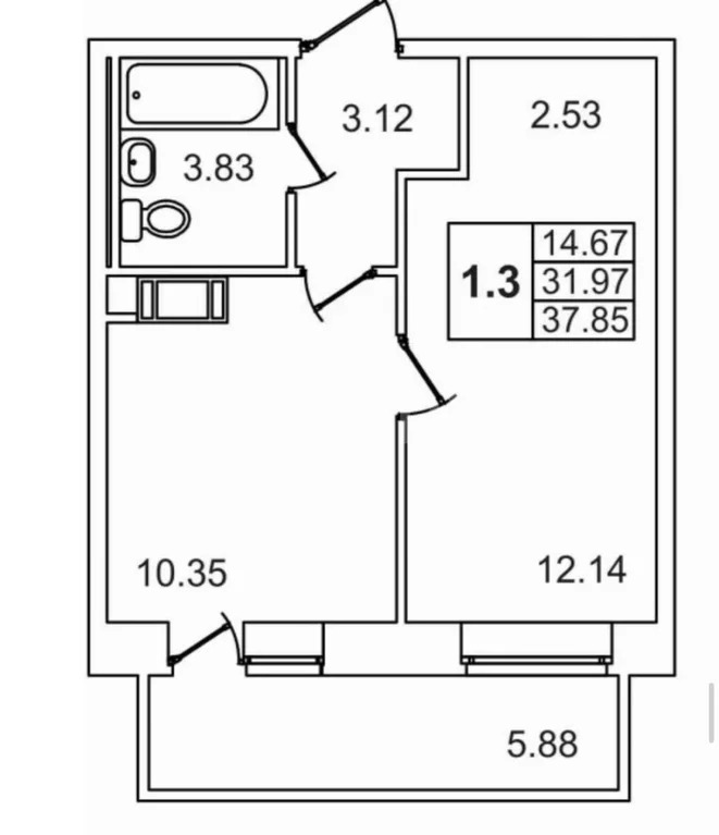 Продажа квартиры в новостройке, Мурино, Всеволожский район, Шоссе в ... - Фото 7