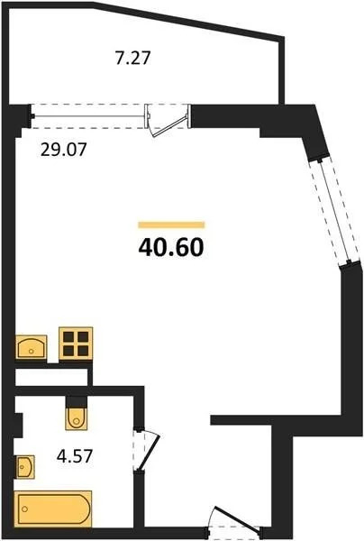 Продажа квартиры в новостройке, Севастополь, ул. Летчиков - Фото 1