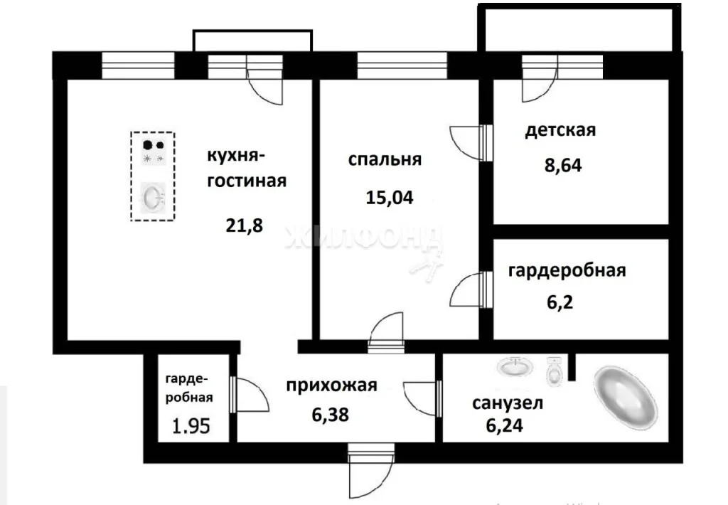 Продажа квартиры, Новосибирск, ул. 1905 года - Фото 44
