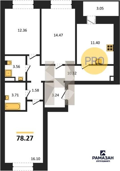 Продажа квартиры в новостройке, Нижнекамск, Нижнекамский район, ... - Фото 1