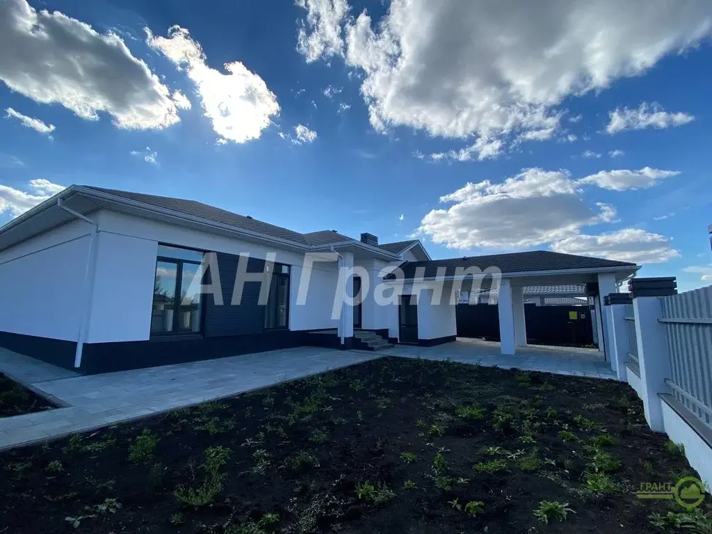 Новый дом с НАВЕСОМ  и полной отделкой в Дубовое - Фото 3