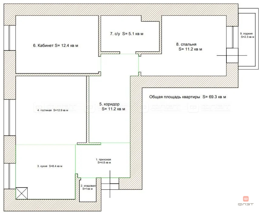 Продажа квартиры, Казань, ул. Рихарда Зорге - Фото 21