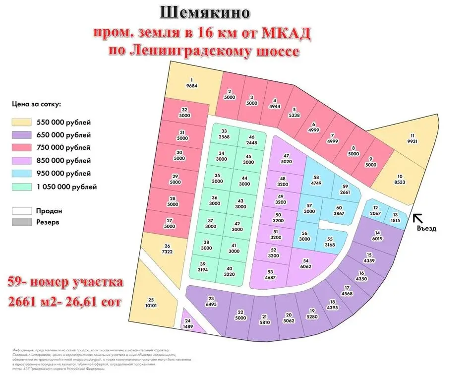 Пром. участок 50 сот в 16 км от МКАД по Ленинградскому шоссе - Фото 0