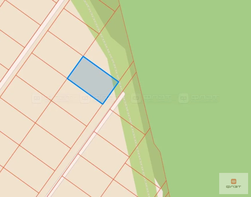 Продажа участка, Мысовский, Лаишевский район, ул. Земляничная - Фото 1