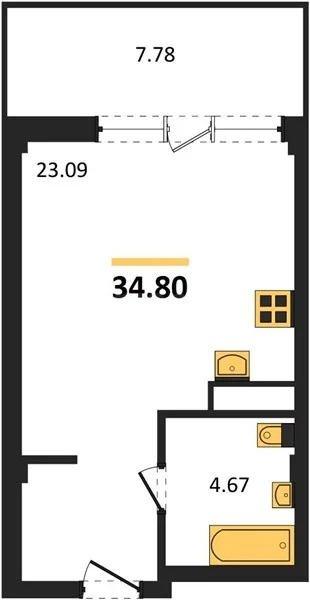 Продажа квартиры в новостройке, Севастополь, ул. Летчиков - Фото 1