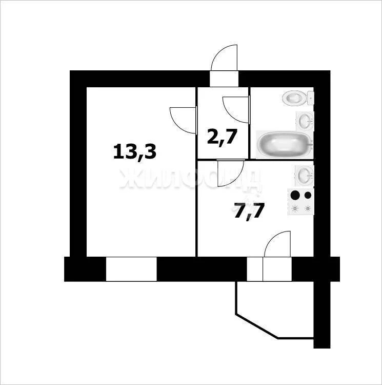 Продажа квартиры, Новосибирск, ул. Есенина - Фото 8