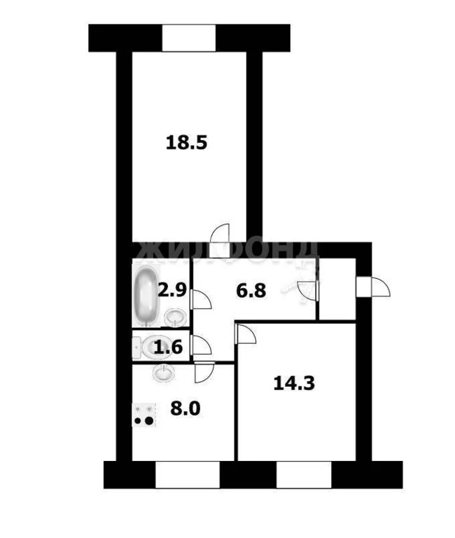 Продажа квартиры, Новосибирск, Красный пр-кт. - Фото 6