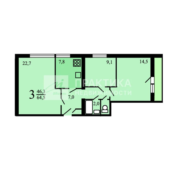 Продажа квартиры, Балашиха, Балашиха г. о., ул. Октябрьская - Фото 20
