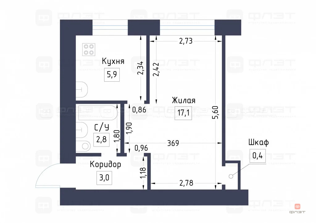 Продажа квартиры, Казань, ул. 8 Марта - Фото 16