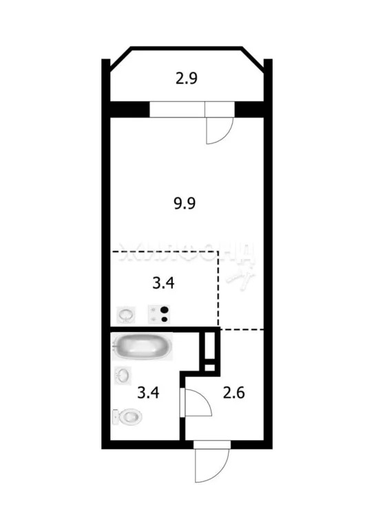 Продажа квартиры, Новосибирск, Виктора Уса - Фото 5