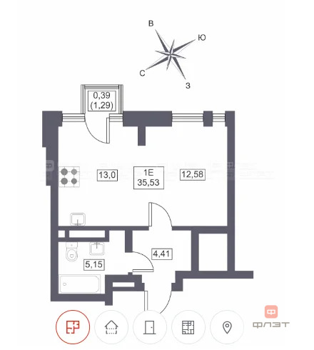 Продажа квартиры в новостройке, Казань, ул. Заводская (Вахитовский ... - Фото 5