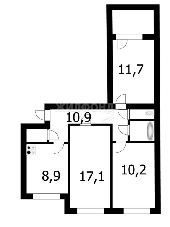 Продажа квартиры, Новолуговое, Новосибирский район, 3-й квартал - Фото 21