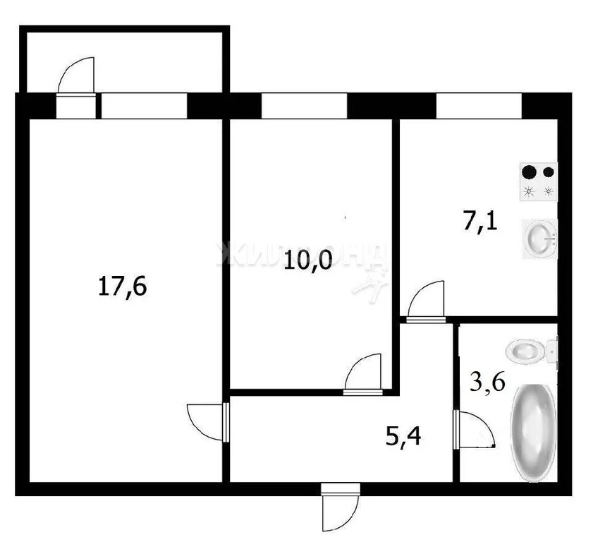 Продажа квартиры, Новосибирск, ул. Даргомыжского - Фото 12