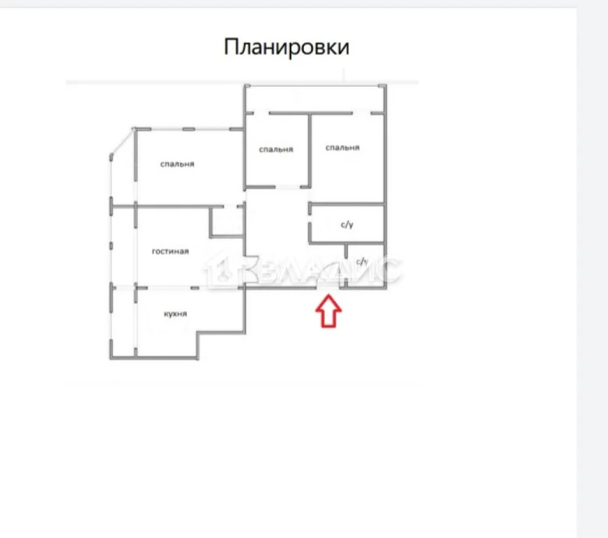 Москва, Мичуринский проспект, д.6к1, 4-комнатная квартира на продажу - Фото 13
