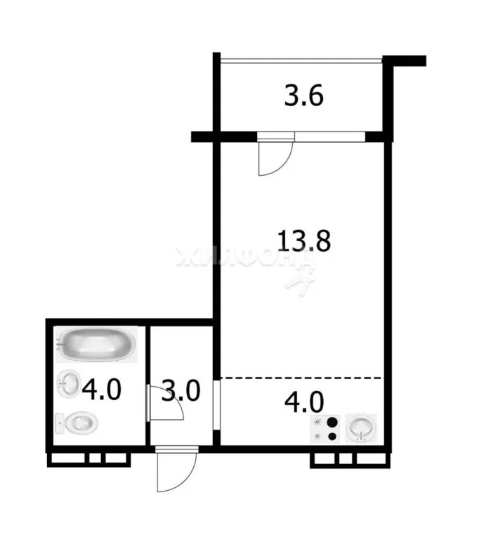 Продажа квартиры, Новосибирск, Ясный Берег - Фото 11